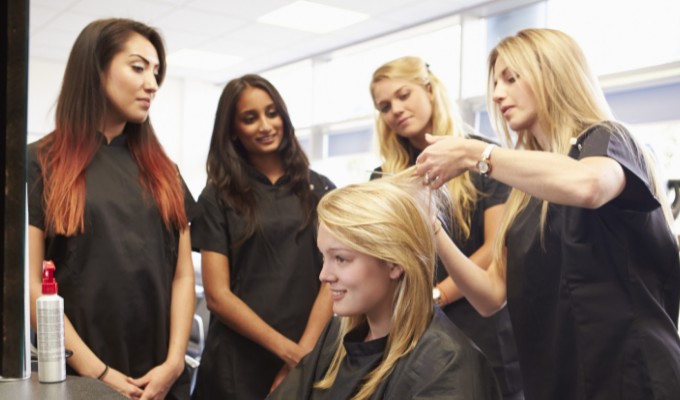 Hair and Beauty Training Session