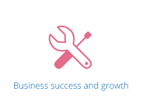 Business success growth hair beauty